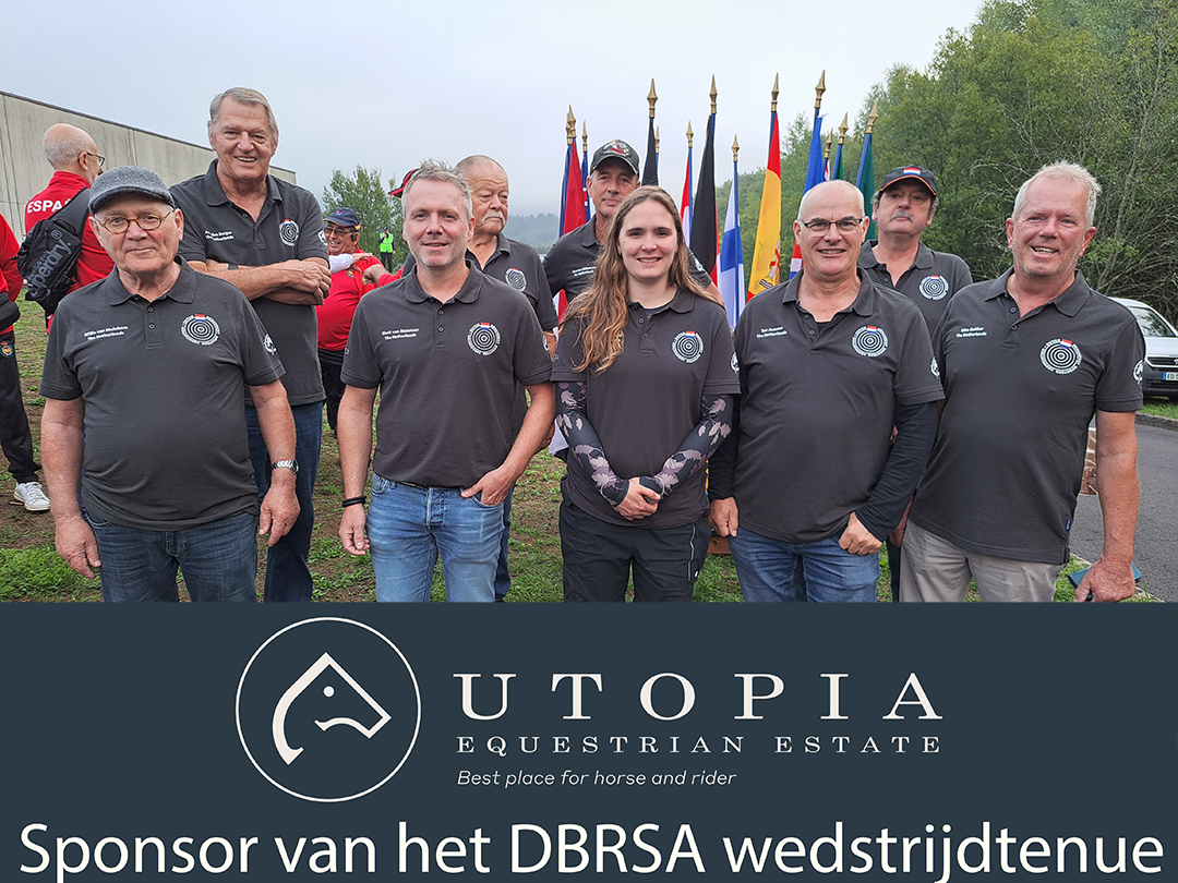 Utopia sponsor DBRSA wedstrijdtenue